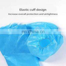 Disposable PP +PE Waterproof Nonwoven Level 2 Protective Apparel Light Weight Isolation Gown thumbnail-5