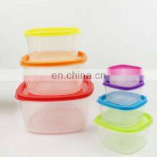 7 Pcs Rainbow Storage Box 14Pcs Plastic Food Container With Lid thumbnail-1