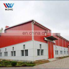 Low Price Chicken Farm Metal Building Construction Design Two Story Prefabricated Steel Structure Workshop Building