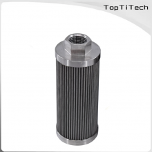 Stainless steel pleated filter for high dirt capacity From Toptitech