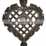 GYD-15Ba114 Wrought Iron Gate and Stone Balcony Railing Floral Ornaments thumbnail-2