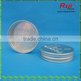 D81.5*13MM aluminum cap/ nature color dried tea metal screw cap/ aluminum cap for PET bottle