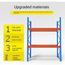 Heavy Duty Steel Shelving Bay 200kg Capacity - Industrial Workshop Storage Rack With Butterfly Snap Design