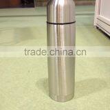 350ml/500ml Stainless Steel Vacuum Flask With Pu Leather  Bullet Shape Thermo Flask thumbnail-6