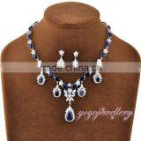 Wholesale Fashion 18k Gold Plated Bridal Jewelry Set thumbnail-5