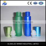 10ml Bule Glass Roll on Bottle With Aluminum Cap With Plastic Ball Steel Ball thumbnail-2