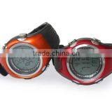 Wholesale-Chest Strap Heart Rate Monitor Calories Pedometer Digital Pulse Sports Watch LCD Exercise Memory Mode Outdoor Water r thumbnail-5