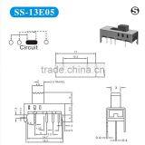 High Quality Vertical Slide Switches, 1p3t Slide Switches , L3R1 thumbnail-6