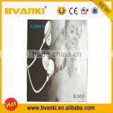 2015 Hot Best Headset S360 Wireless Stereo Bluetooth V4.0 Headphones Handsfree Sports Earphone for Android for IPhone Sport Mp3