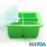 Four Cavity Custom Silicone Ice Tray/Food Storage Box/Cake Baking Mold thumbnail-4