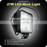 GoldRunhui RH-L0447 Durable Good Quality Low Price 27w 12v 24v Truck Led Work Light Led Light Work Light