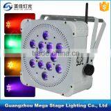 12pcs Wireless Battery Par Light New Designed 5in1 Rgbaw Led Indoor Stage