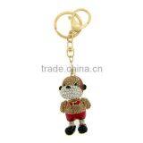 Chimp Monkey Gold Topaz Keychian thumbnail-1
