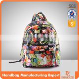 3416 SS Collection Elegant Flower Printing PU Backpack 2016 For Ladies                        
                                                Quality Choice
