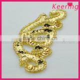 Super Poular Dress Accessories Heart Design Beads Patch WRAB-005 thumbnail-2