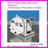 OEM Peristaltic Pump Without Drive, Model: T-S201, Adopt Step Motor, Several Pump Heads Available