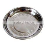 Hot New Products for 2015 Wholesale Cheap Stainless Steel Restaurant Bulk Dinner Plates