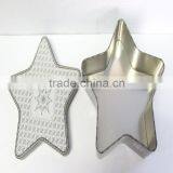 Fantacy Star-shape Tea Packing Tin Box