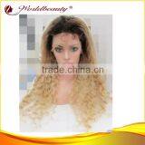 100% Human Hair Wig 28" Deep Wave #2 Into 613 Full Lace Wig thumbnail-1