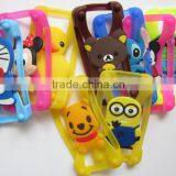 3D Cartoon Phone Case Universal Cell Phone Silicone Bracelet Bumper thumbnail-5