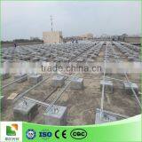 Flat Roof pv Mounted Structure Solar Panel Roof Mounting Brackets Steel