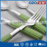 Durable Plastic Handle Hot Sale Chinese Stainless Cutlery thumbnail-4