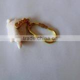 White Color Tortoise Key Ring-antique Nautical Solid Gifted Key Ring 13451 thumbnail-1