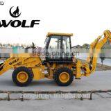 WOLF WZ30-25 Backhoe Loader for Sale With 60kw Engine to Africa Quality Choice thumbnail-1