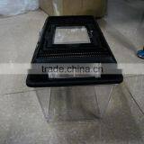 Transparent Plastic Pet Box for Reptiles Small Animals thumbnail-4