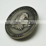 High Quality Custom Antique Nickel Souvenir Coin With Eagle thumbnail-4