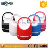 Promotional gift portable round bluetooth speaker