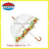 Hot Sale Popular Fashion Design Transparent Dome Umbrella