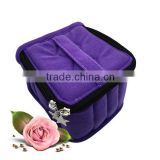 China supplier polyester custom packaging wholesale soft essential oil carrying case
