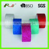 Free Sample Fluorescence Polyester Decorative Glitter Tape With Fine Art thumbnail-1