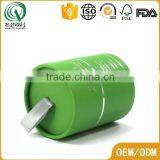 Green Hot Logo Stamping Round Packaging Gift Box Handmade Round Boxes for Cosmetic thumbnail-4