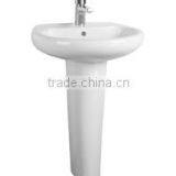 GC-6007 China Sink With Pedestal ChaoZhou Wholesaler Wash Basin With Stand thumbnail-1