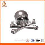 High Quality Skull Washable Metal Label for Buyers Brightness C1-80060