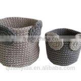 2016 New Design High Quality Ladies Fashion Cotton Storage Baskets thumbnail-1
