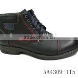Mens PU Cheap Work Boots Camper Boots With Outsole thumbnail-2