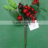 High Simulation Ornamental Plastic Fruit Branch