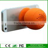 Portable Silicone Waterproof Sucker Speaker Bluetooth Speakerphone thumbnail-3