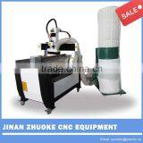 Mini Desktop cnc router 4 axis 6090/ 2.2KW cnc machine for aluminium/ cooper relief ZK-6090 600*900mm