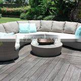 Garden Swimming Pool Rattan Wicker Sectional Sofa