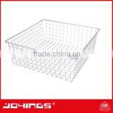 Stackable Storage Wire Mesh Basket and Popular Assemble Adjustable Storage Baskets thumbnail-5