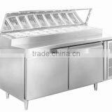 Refrigerated Pizza&Salad Prep Table(1340*800*1088mm) thumbnail-1