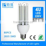 2014 Exported 4U LED 16W glass bulb with high quality high Lumen