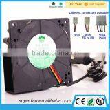 OEM/ODM 120*120*32mm Fan Blower PBT Xfan120 Waterproof High Cfm 12v dc Fan thumbnail-3