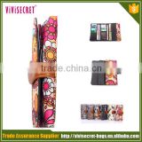 Bright color wallets wholesale easy to carry foldable nylon wallet