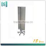 Hot Rotating Metal Pegboard Display Rack for Shop Hanging Items HSX-107