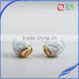 2016 New Korean Fashion Wild European Style Simple Double Ball Candy-colored Wild Earrings Women Brand Earring Jewelry thumbnail-3